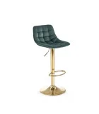 CHAIR H 120, DARK GREEN / GOLD order